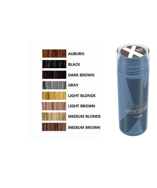 Keratin Hair Fibers 28g for Thinning Hair - Natural Hair Concealer