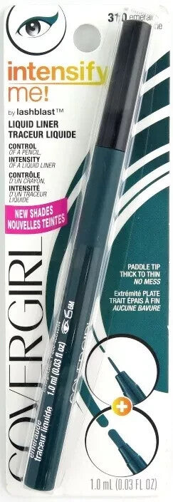 CoverGirl Intensity ME! Liquid Liner Emerald 2-pack