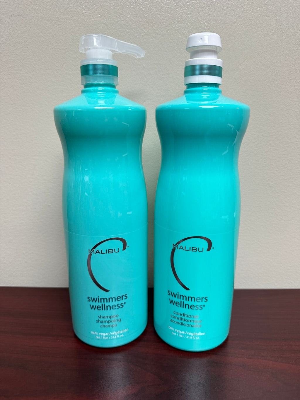 Malibu C Swimmers Wellness Shampoo & Conditioner Set 33.8 oz Large