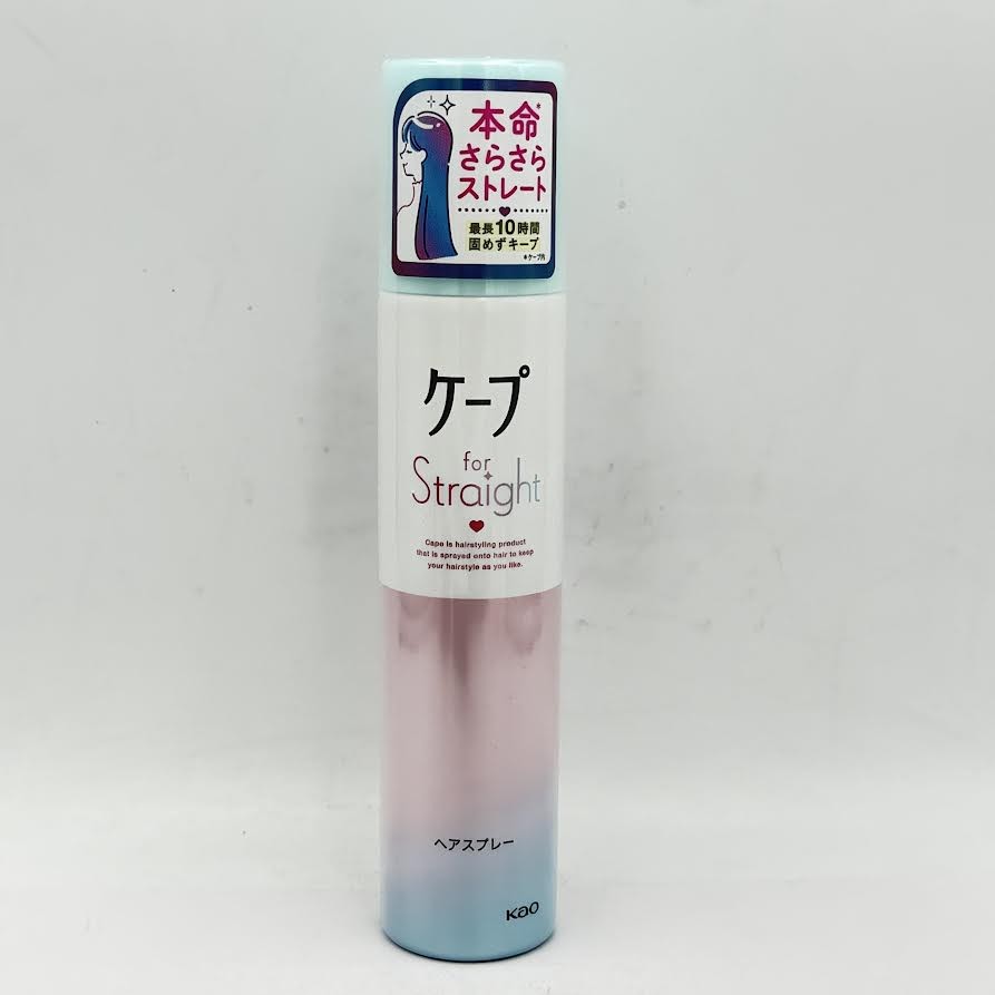 Kao Straight Hair Spray Unscented 140g - Hair Styling Product