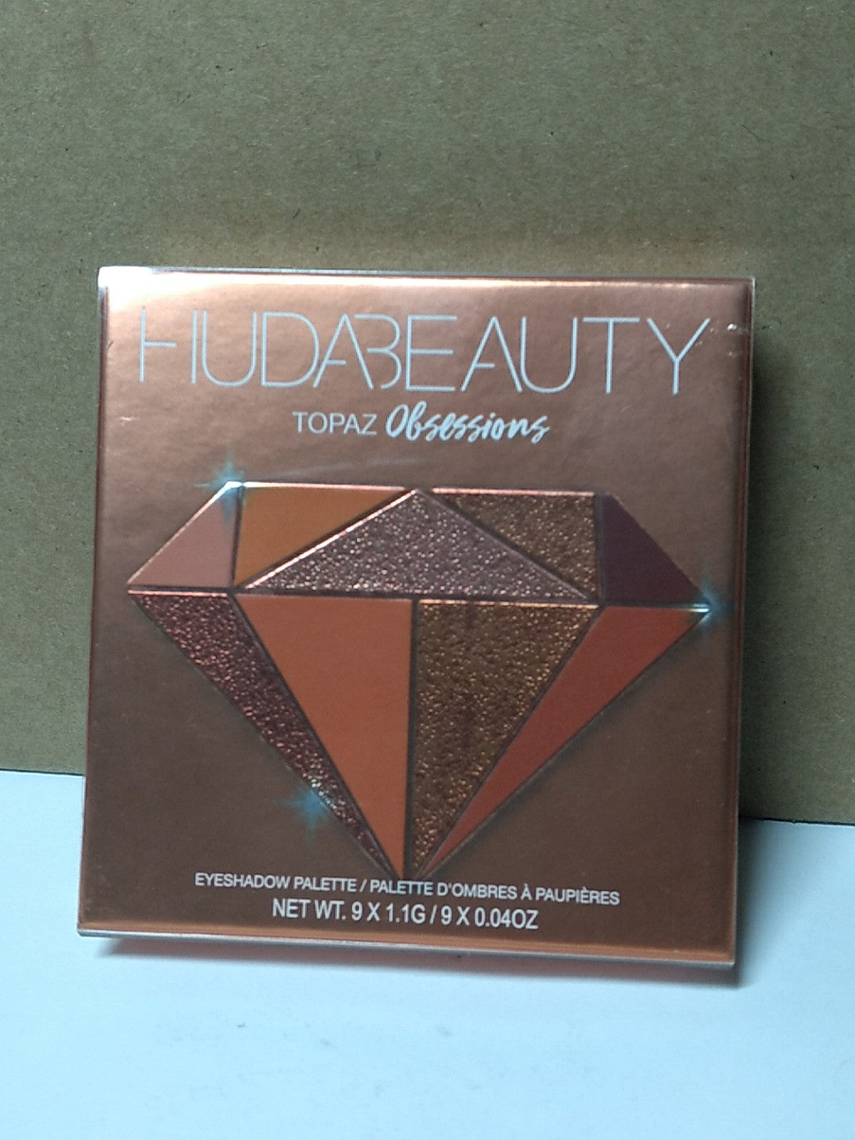 Eyeshadow Palette 9-Color Topaz Obsession for Eye Makeup