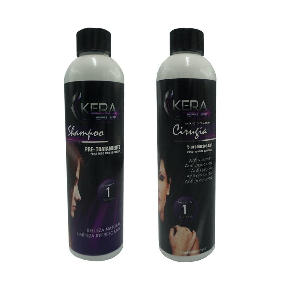 Brazilian Cocoa Hair Treatment - KeraFruit Keratin for Hair Repair & Smoothness