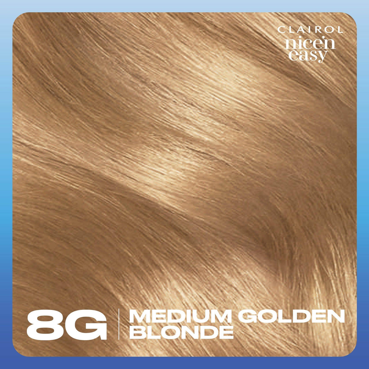 Hair Color Kit - Permanent Medium Golden Blonde with Highlights & Treatment
