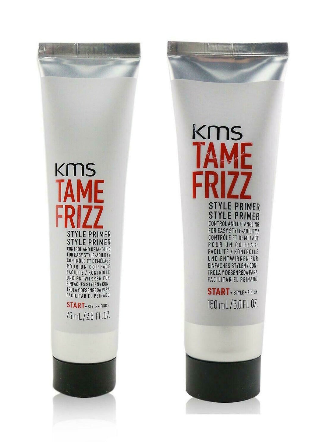 KMS Tame Frizz Style Primer - Hair Smoothing & Control, 2.5 oz or 5 oz