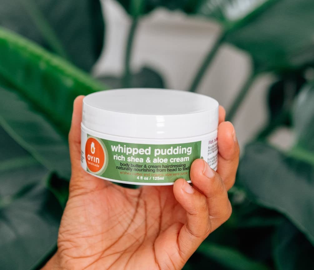 Moisturizing Hair & Skin Cream - Natural Whipped Pudding, 8 oz