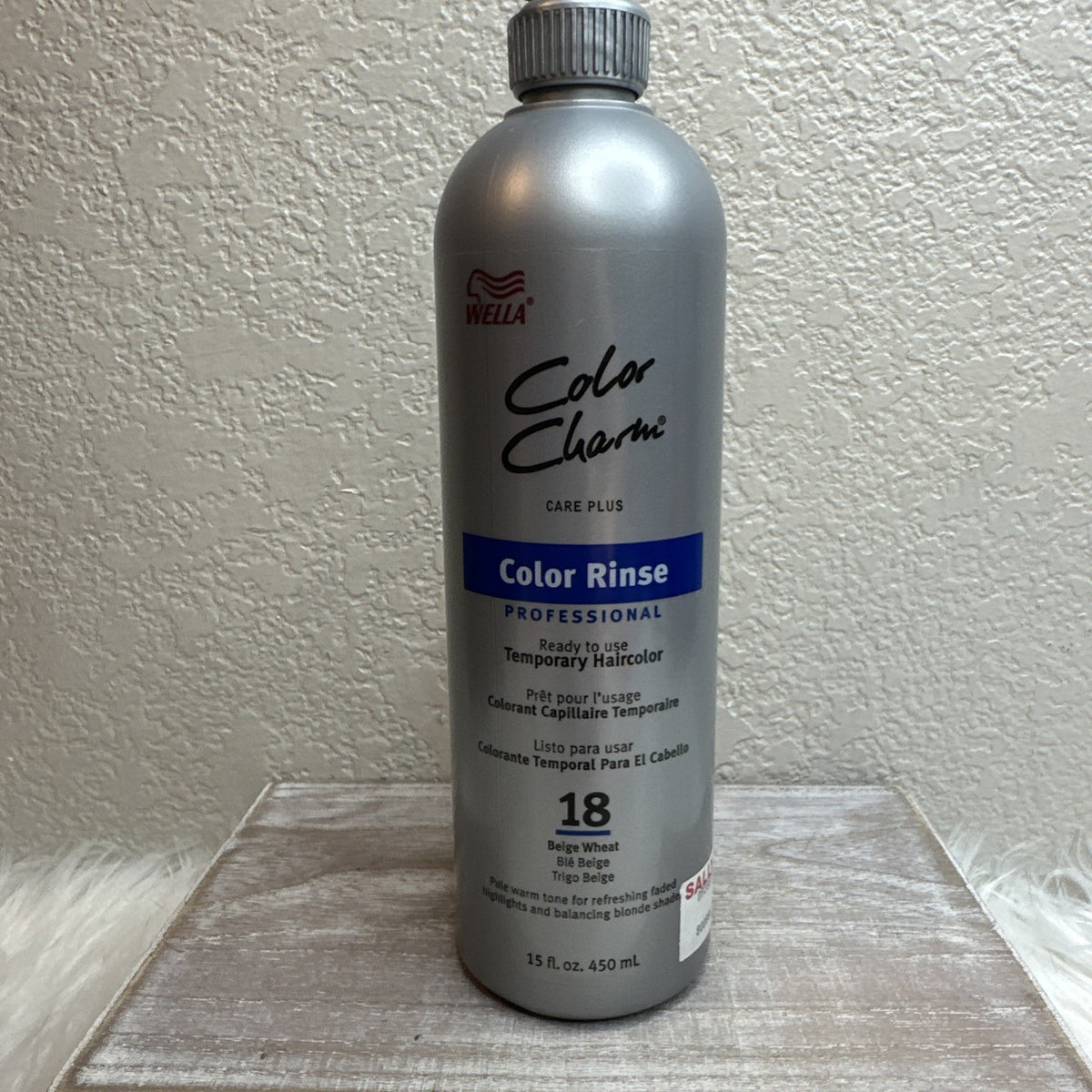 Wella Color Charm Beige Wheat 18 Hair Color Rinse - Fast Shipping