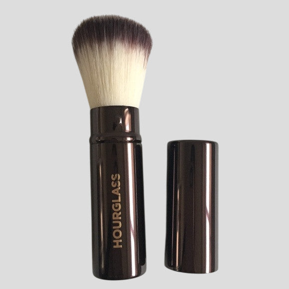 Retractable Foundation Brush for Makeup & Face Cosmetics - Soft Vegan Brush