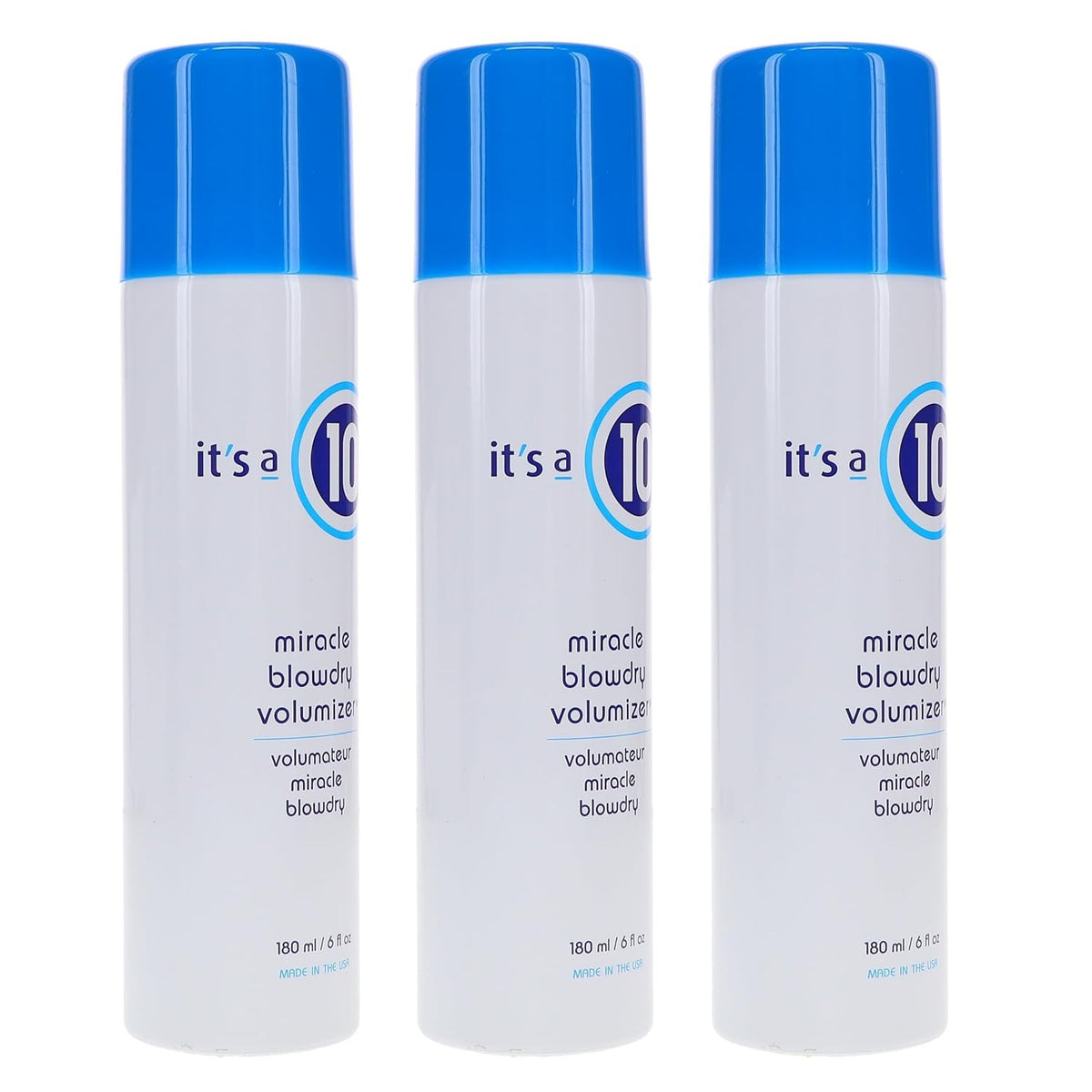 Volumizing Hair Spray - Miracle Blowdry 6 fl oz, Pack of 3