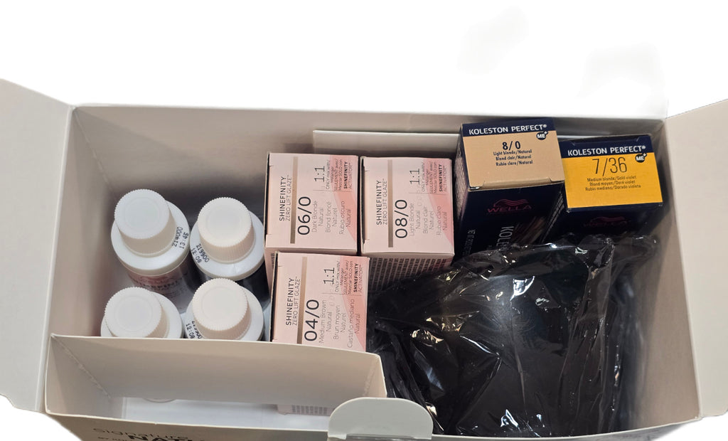 Wella Hair Color Glaze Kit - Signature Naturals & Shinefinity