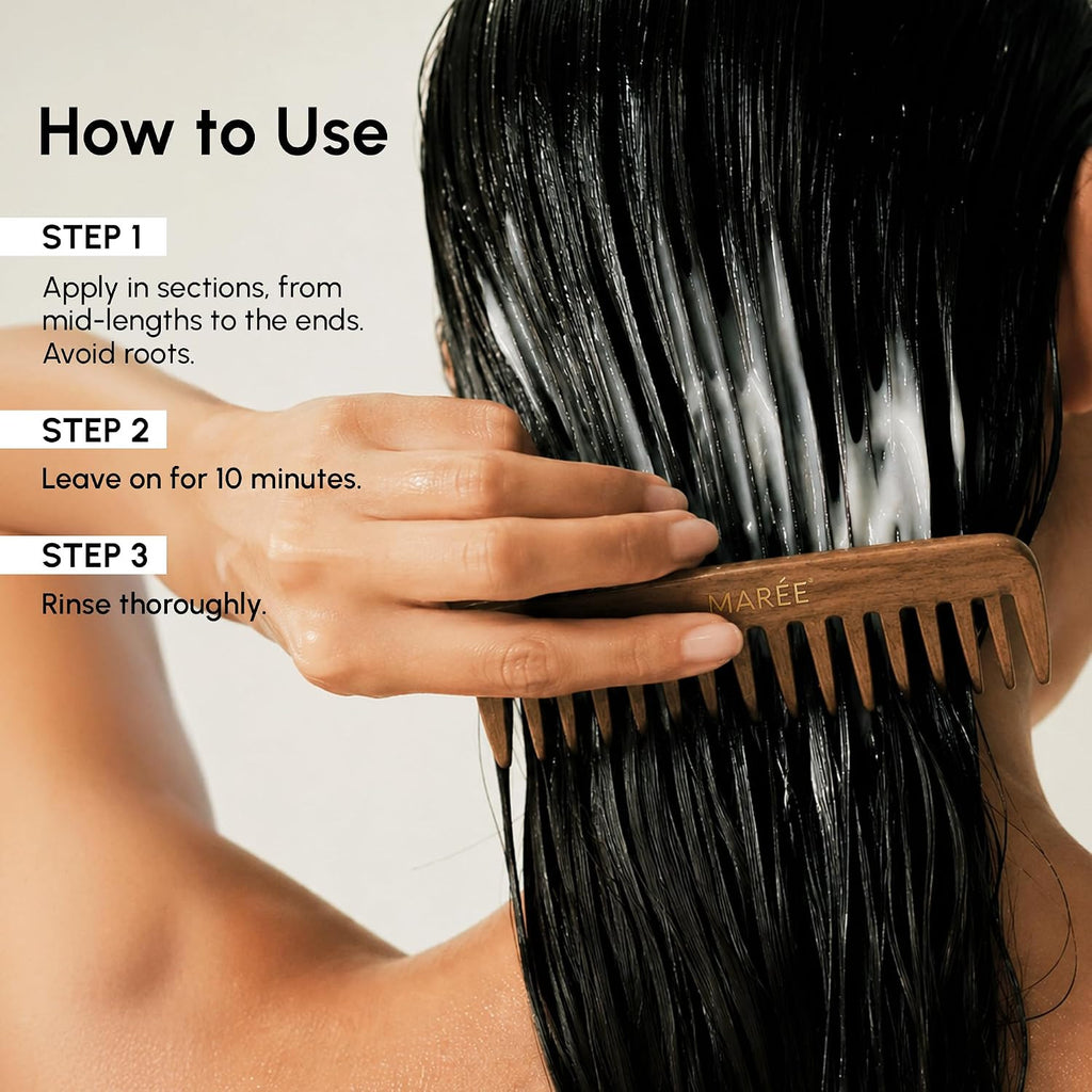 Keratin & Collagen Hair Mask for Damaged Hair - Repair & Hydrate