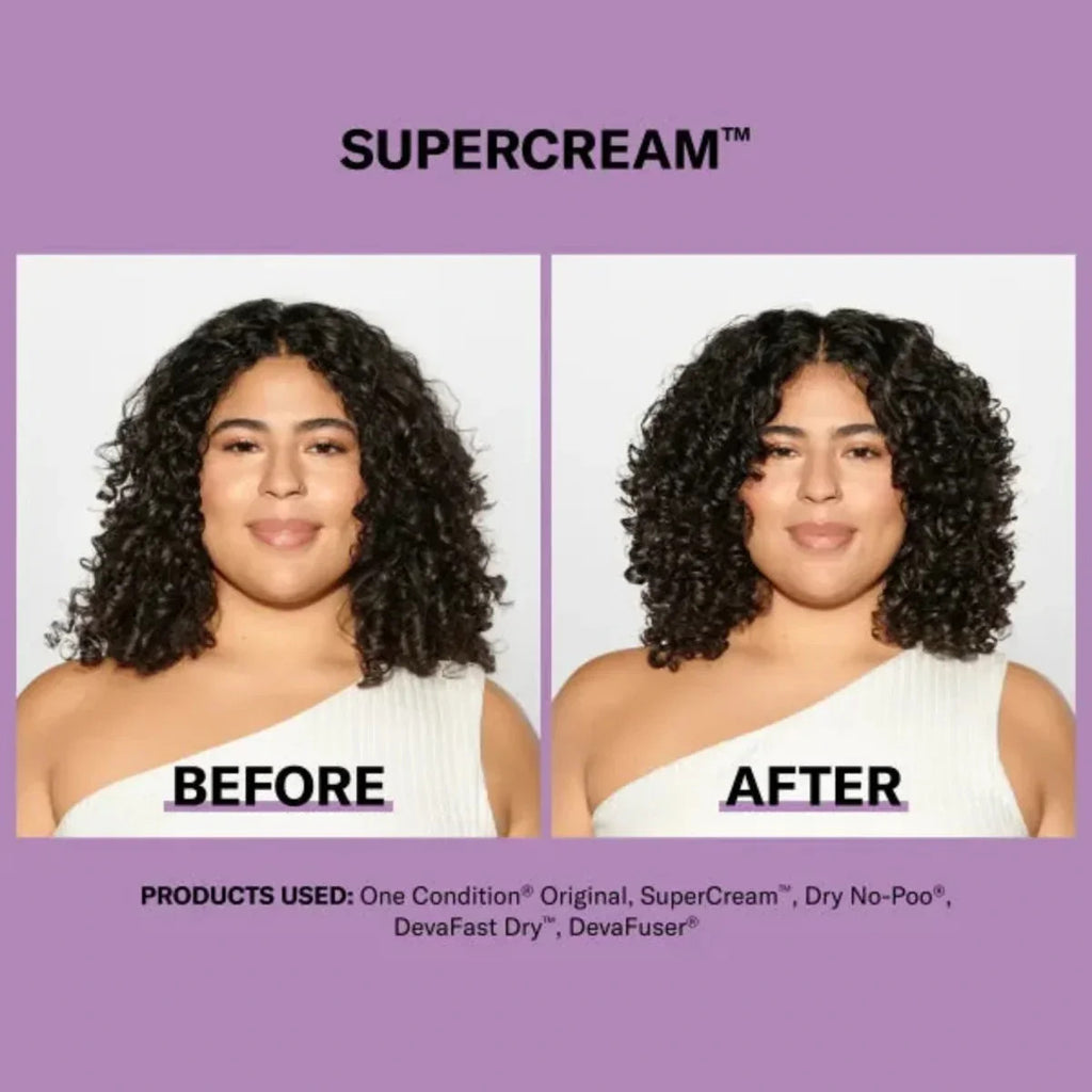 Moisturizing Curl Definer Cream for Curly & Wavy Hair - Coconut Scent