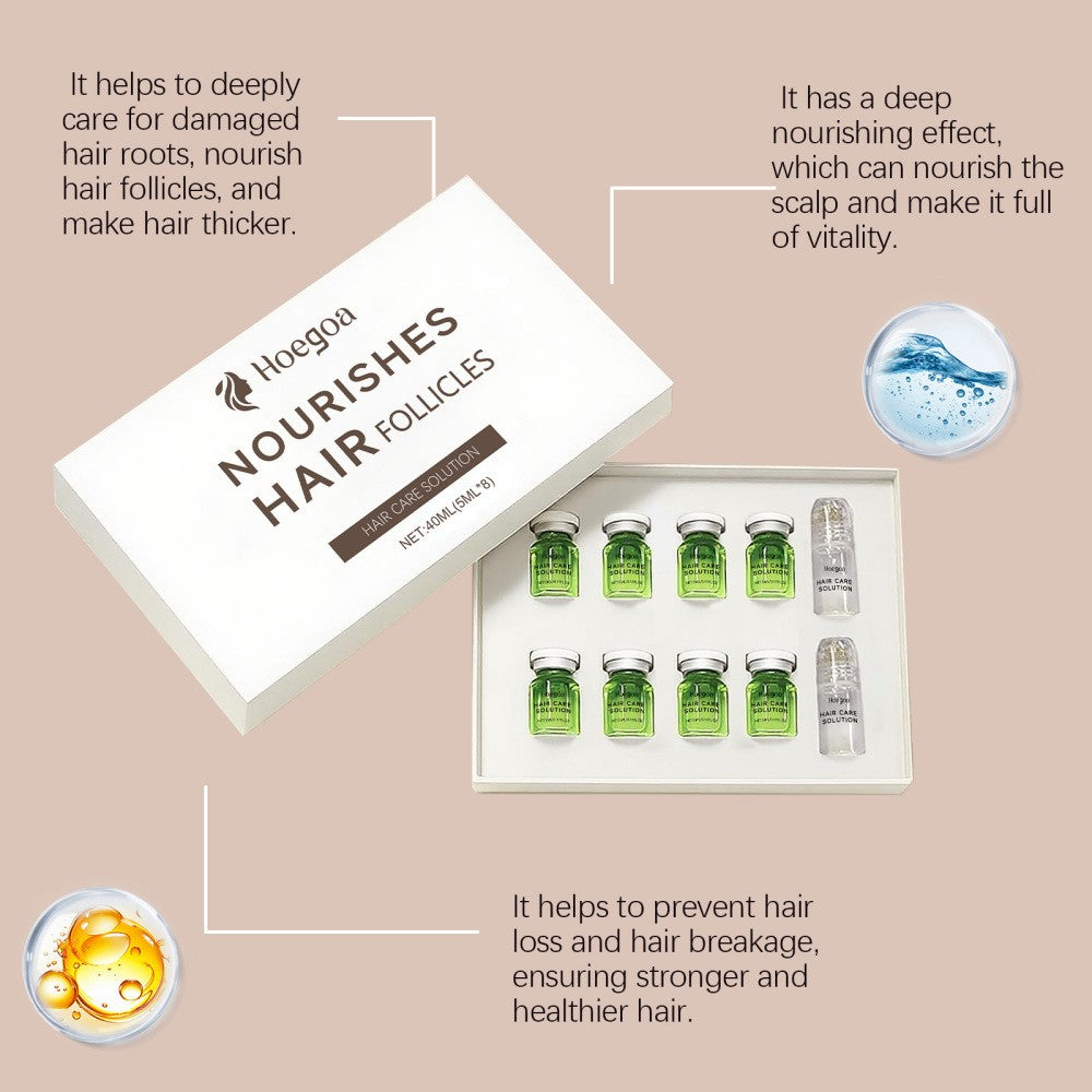 Microneedle Hair Roller Serum for Scalp Nourishment & Thickening - 8-40 Pieces