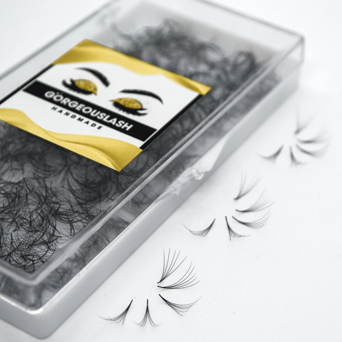 1000 Fans Premade Volume Eyelash Extensions - Handmade Lash Fans for Lash Artists