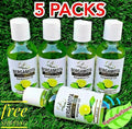 Natural Bergamot Hair Oil Set - 5 Pack 4.5 oz Pure Essential Oil for Hair Treatment