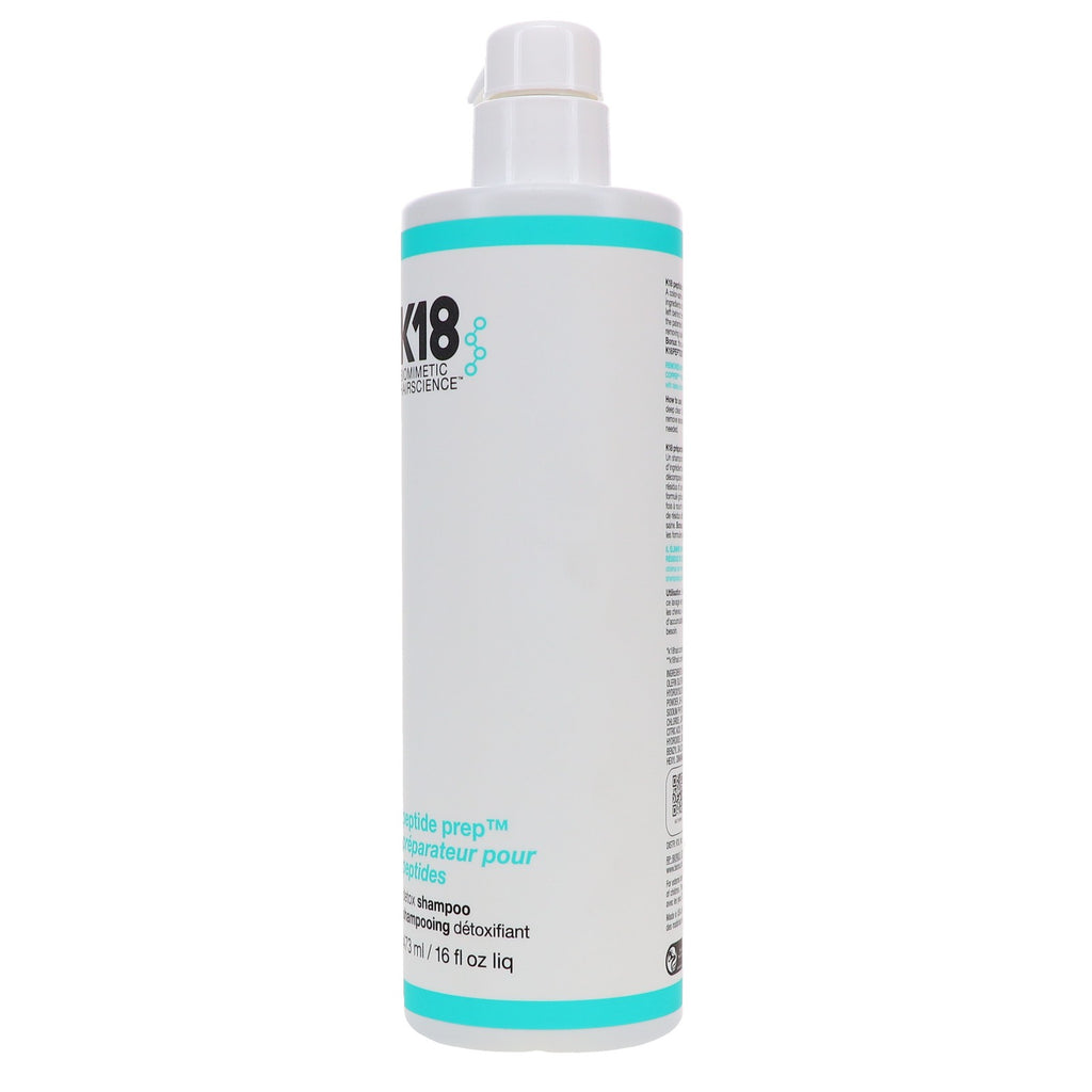 K18 Peptide Detox Shampoo 16 oz - Hair Repair & Clarifying Hair Care