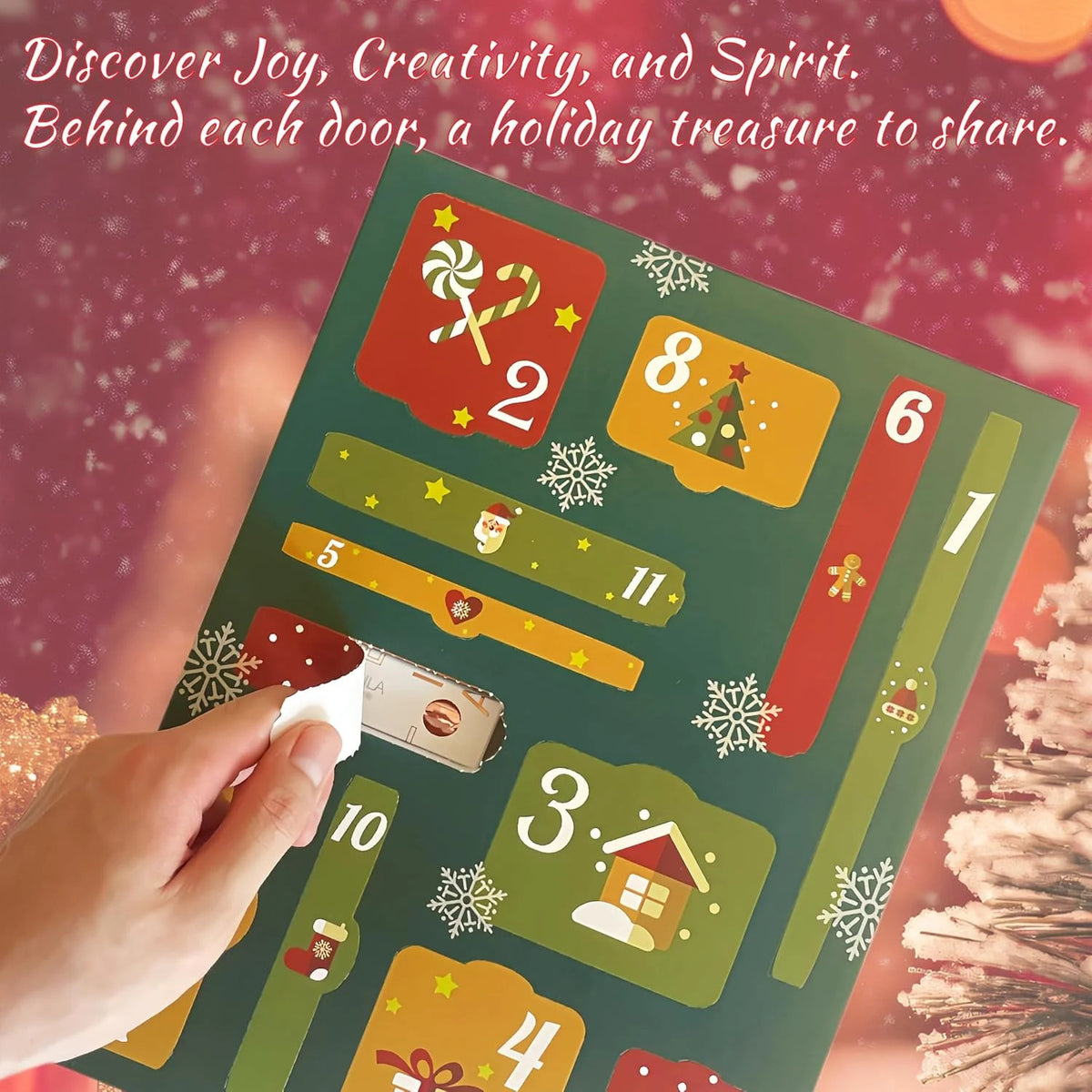 12 Days Christmas Makeup Gift Set Advent Calendar for Women & Teens