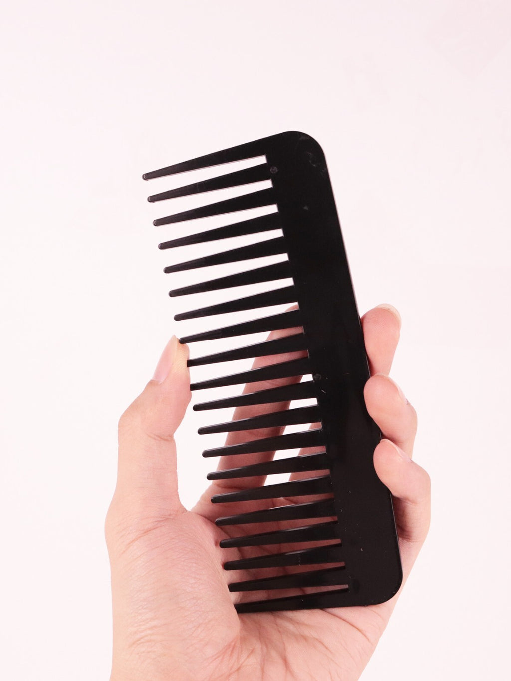 Wide Tooth Anti-Static Heat-Resistant Hair Comb for Detangling, Large Size