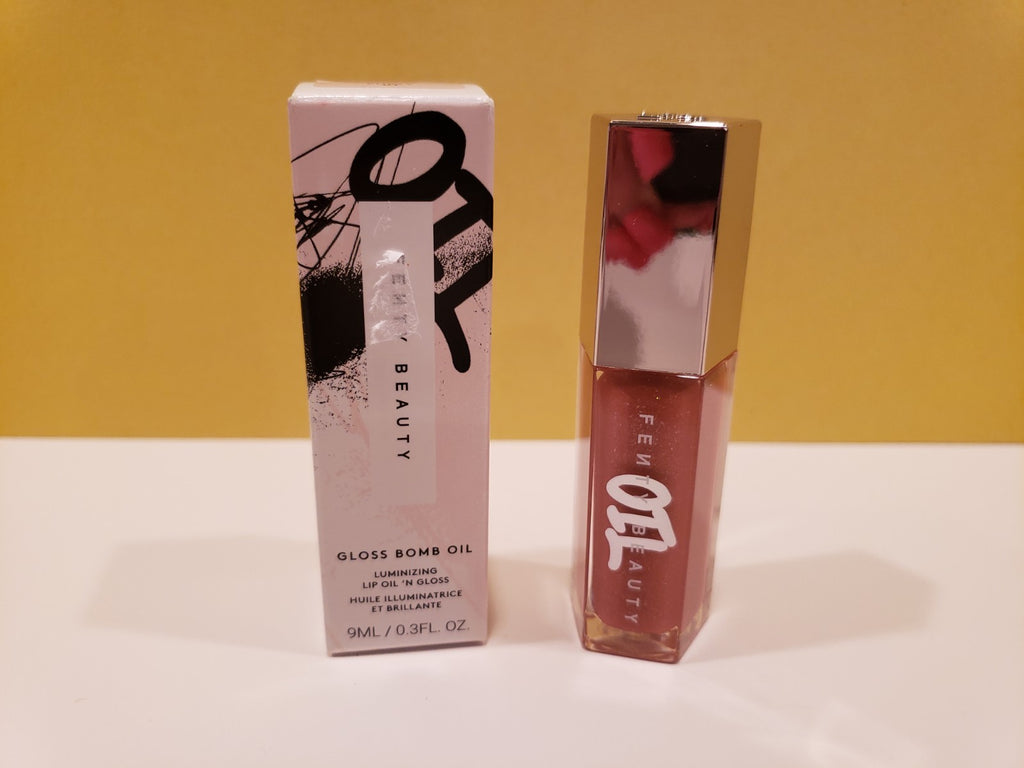 Fenty Gloss Bomb Oil N Gloss Lip Oil Shine & Glow 01 Fu$$y NIB