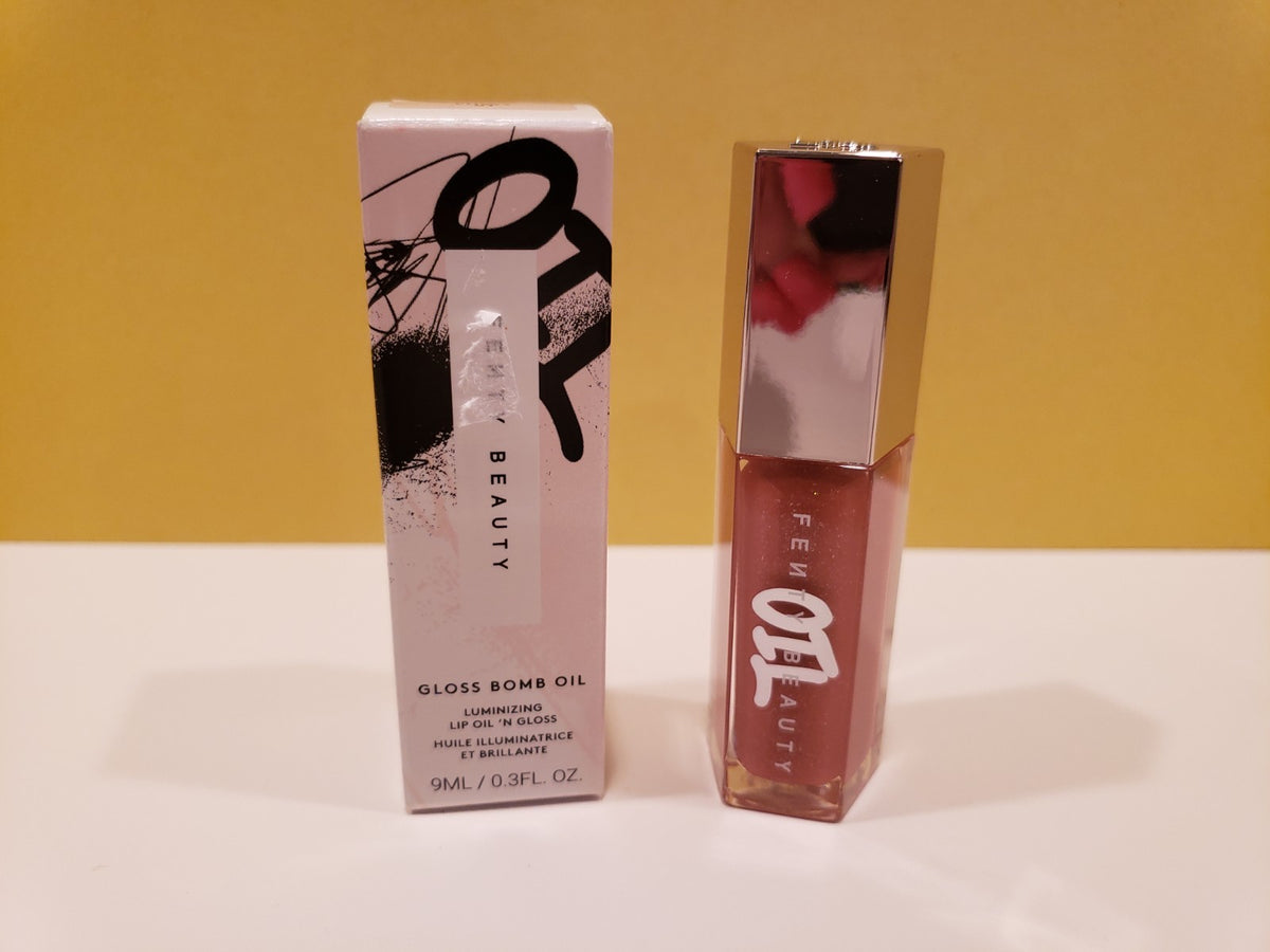 Fenty Gloss Bomb Oil N Gloss Lip Oil Shine & Glow 01 Fu$$y NIB