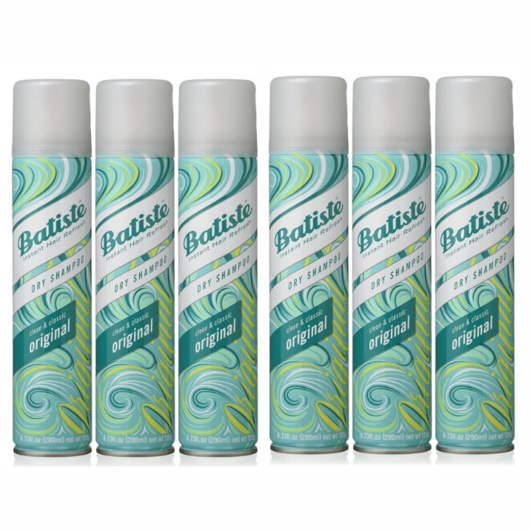 Batiste Dry Shampoo Original Fragrance 200ml - Pack of 6