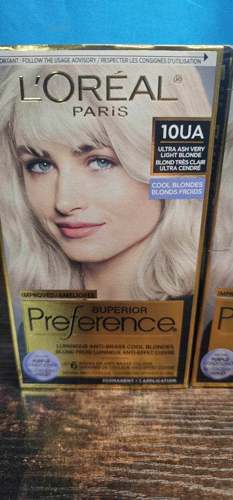 L'Oréal Paris Hair Color Ultra Ash Very Light Blonde #10UA