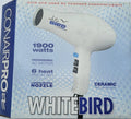 Conair Whitebird Hair Dryer with Powerful AC Motor - Long Lasting, Professional Styling