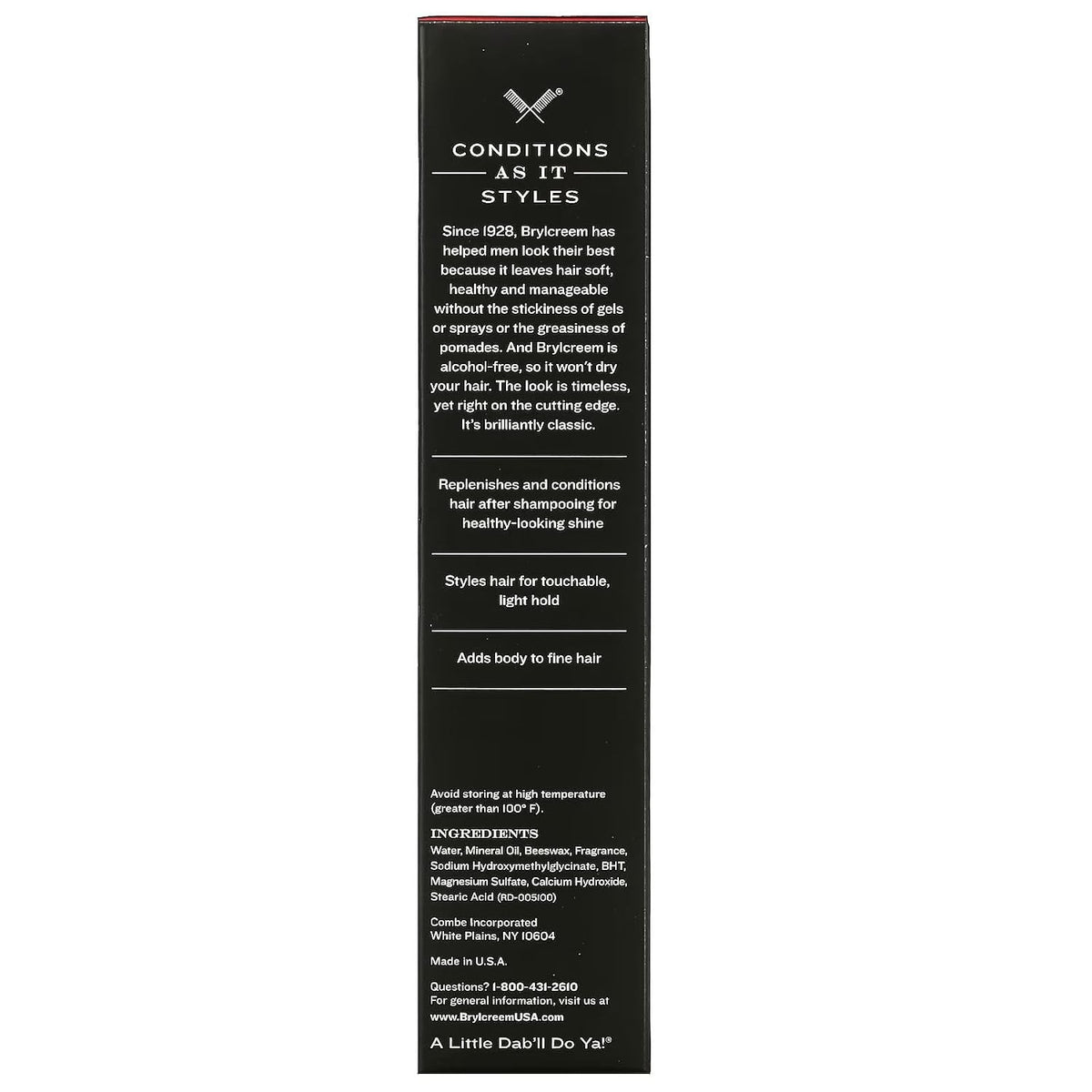 3-in-1 Hair Cream with Light Hold & High Shine - 5.5 Oz