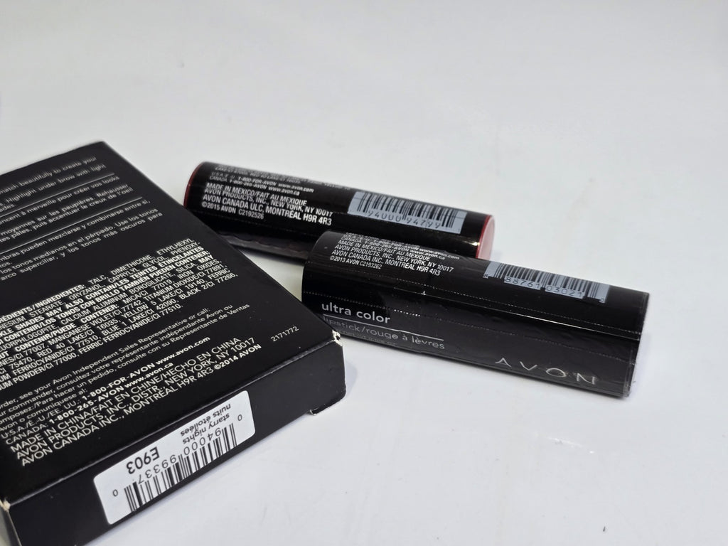 Avon Makeup Lot: Eyeshadow Palettes, Lipsticks, Extra Lasting Ink Set