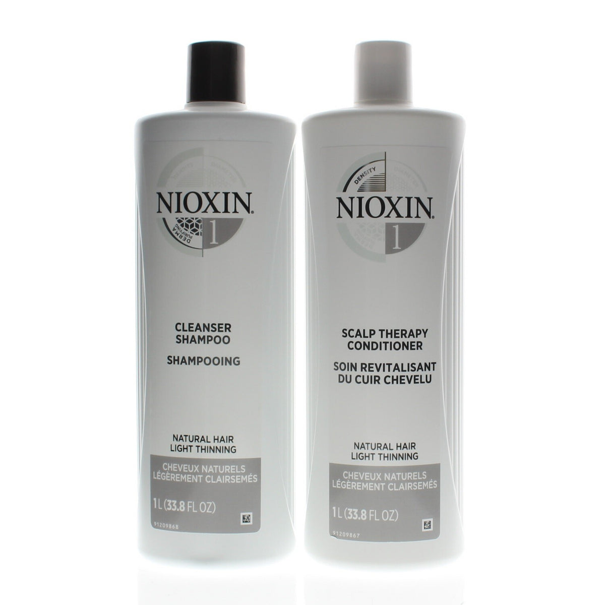 Nioxin System 1 Cleanser & Scalp Therapy Duo for Thinning Hair