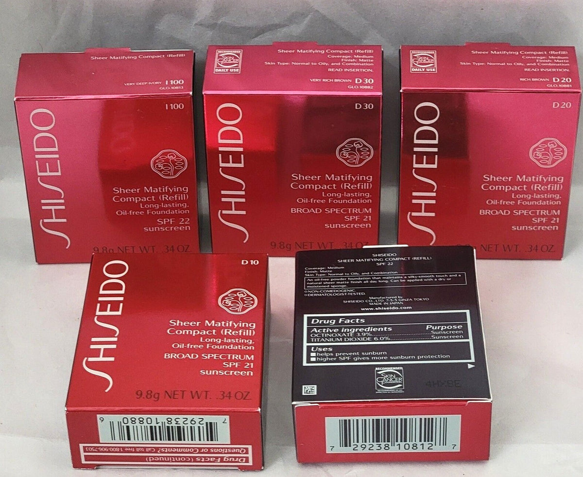 Matifying Compact Foundation Refill - Long-Lasting Oil-Free Makeup