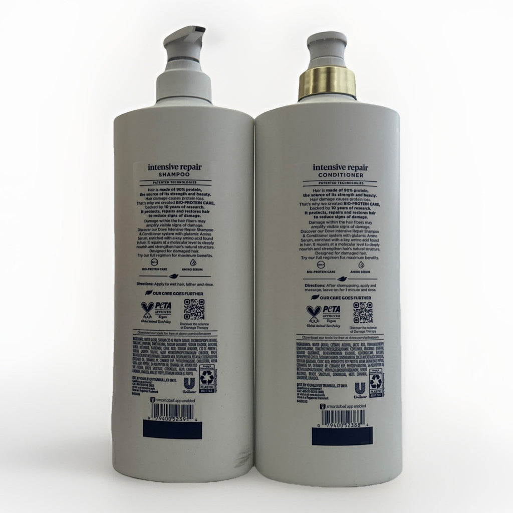 Dove Damage Repair Shampoo & Conditioner Set 33.8 fl oz - Intense Hair Care
