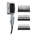 3-in-1 Ionic Hair Dryer with Attachments - 1875W Travel Styling Tool