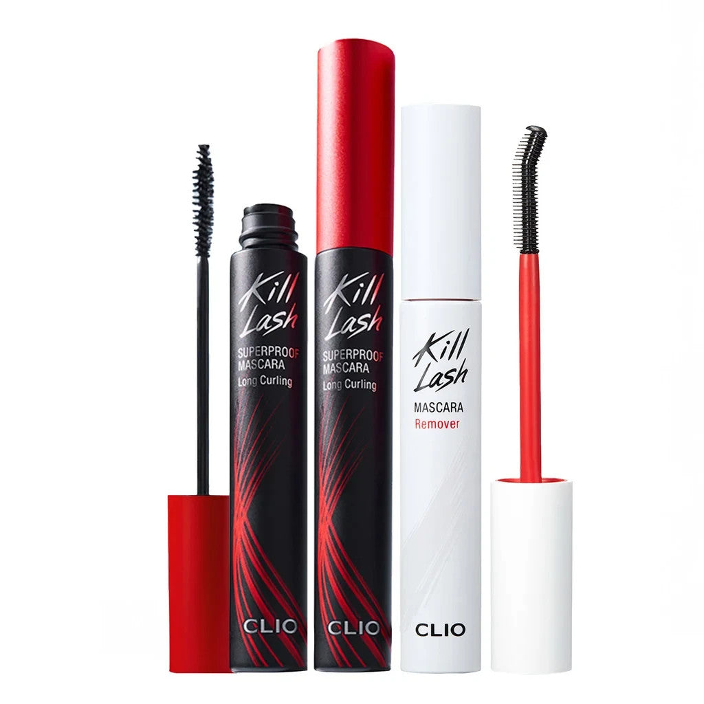 Clio Kill Lash Superproof Mascara Duo + Lash Remover