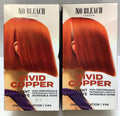 Vivid Copper Permanent Vegan Hair Dye - No Bleach London 2-Pack