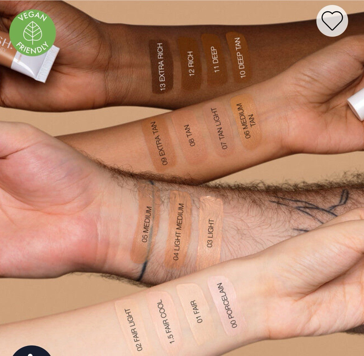 Sheer Concealer for Face - Bright Light Fair Cool 1.5 Full Size