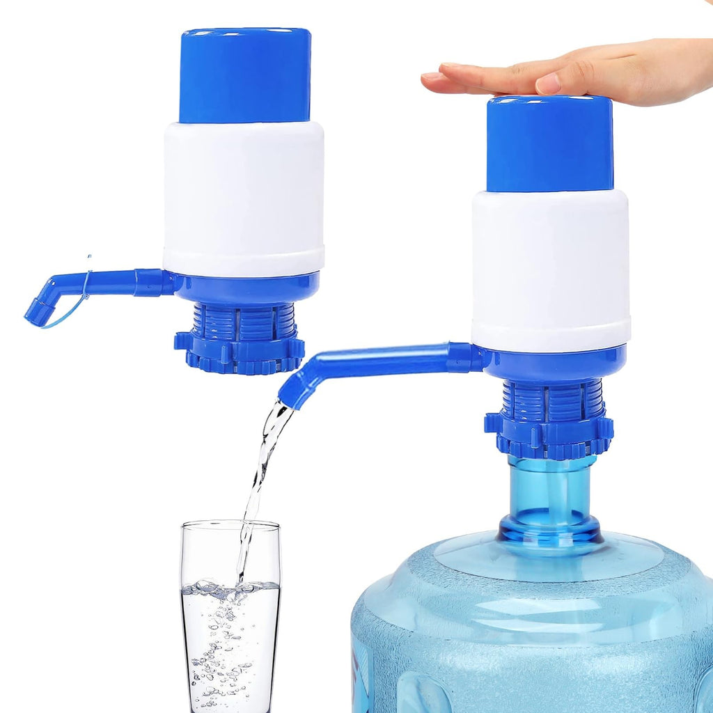 2 Pack 5 Gallon Water Bottle Pump - Portable Manual Drinking Pump