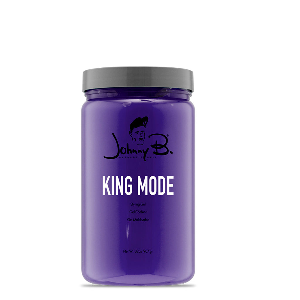 King Mode Styling Hair Gel 32oz - Long-Lasting, Flake-Free, Alcohol-Free