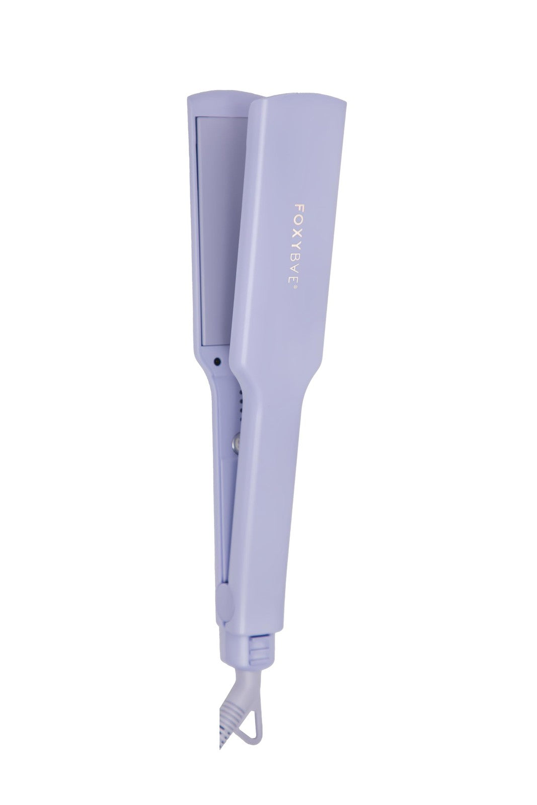 Ceramic Flat Iron for Hair - 1.75 Inch Dual Voltage Professional Styling Tool - Lavender