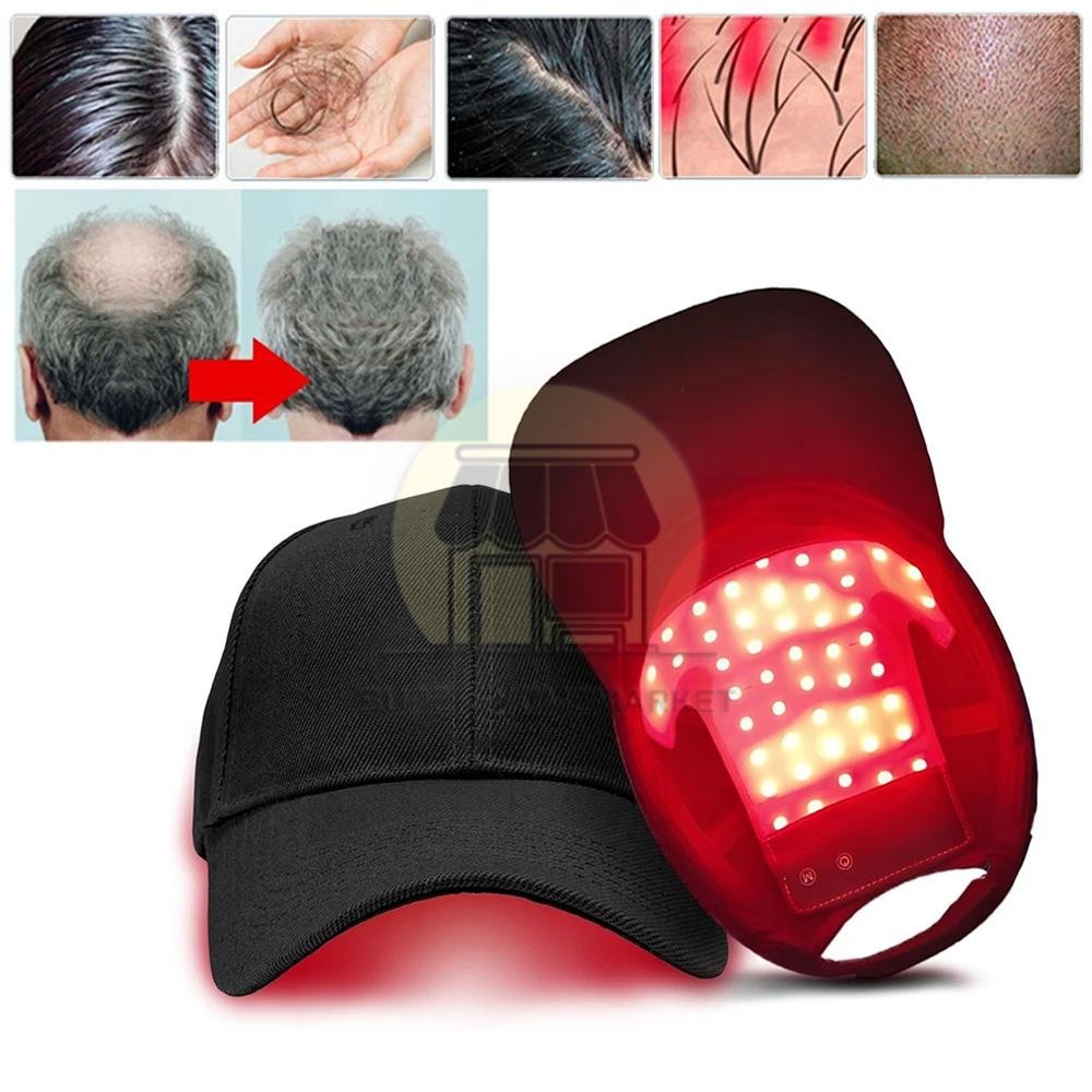Red Light Therapy Cap for Hair Loss & Regrowth - 660nm & 850nm
