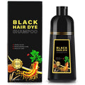 Herbal Black Hair Dye Shampoo 3 in 1 for Gray Coverage - 16.9 Fl Oz