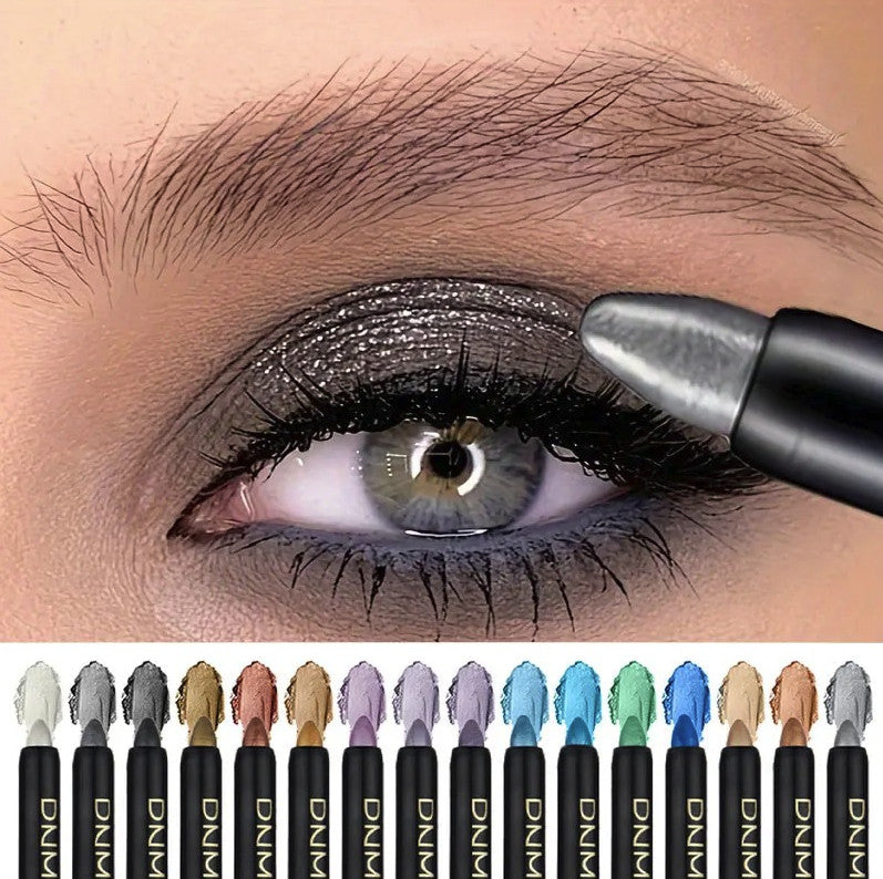 Pearlescent Glitter Eyeliner Set Waterproof Long-Lasting Makeup