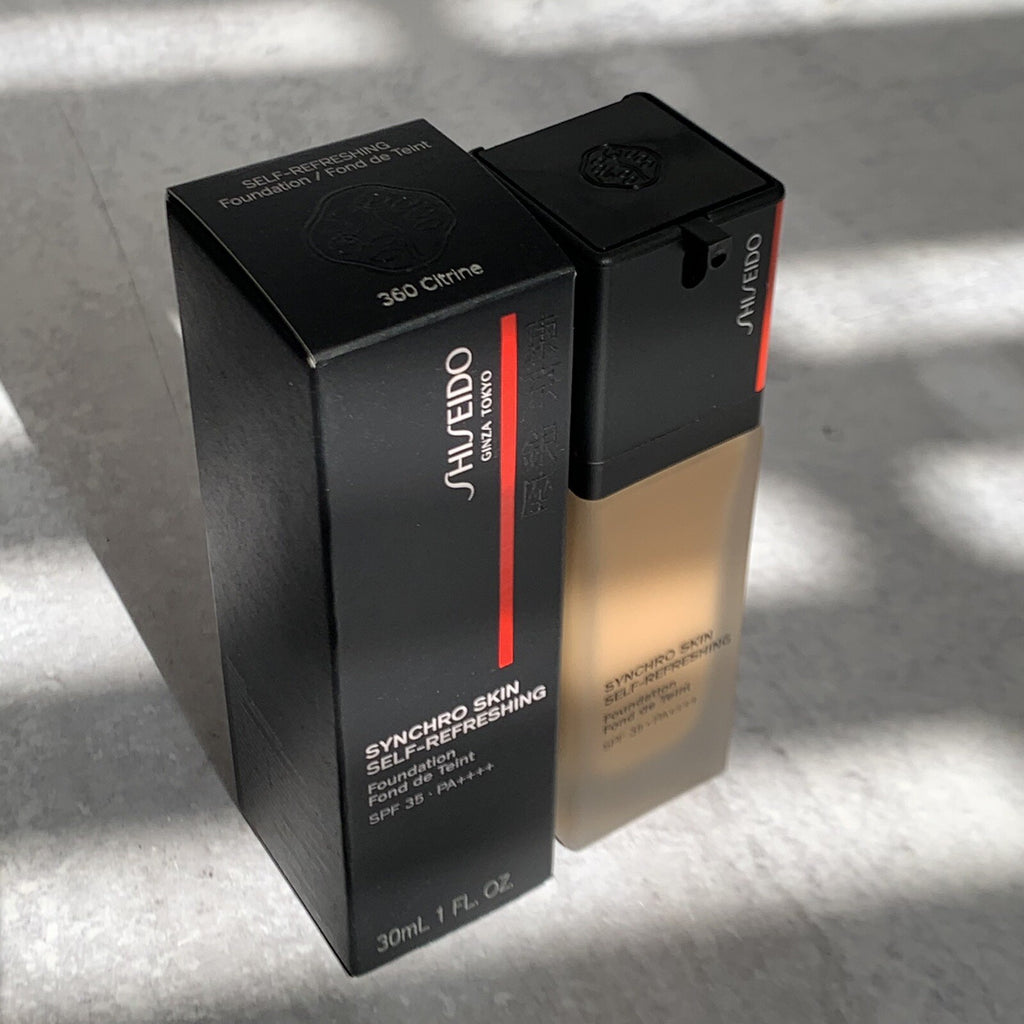 Foundations for 360 Citrine - Shiseido Synchro Skin Self-Refreshing SPF35 Foundation 30ml