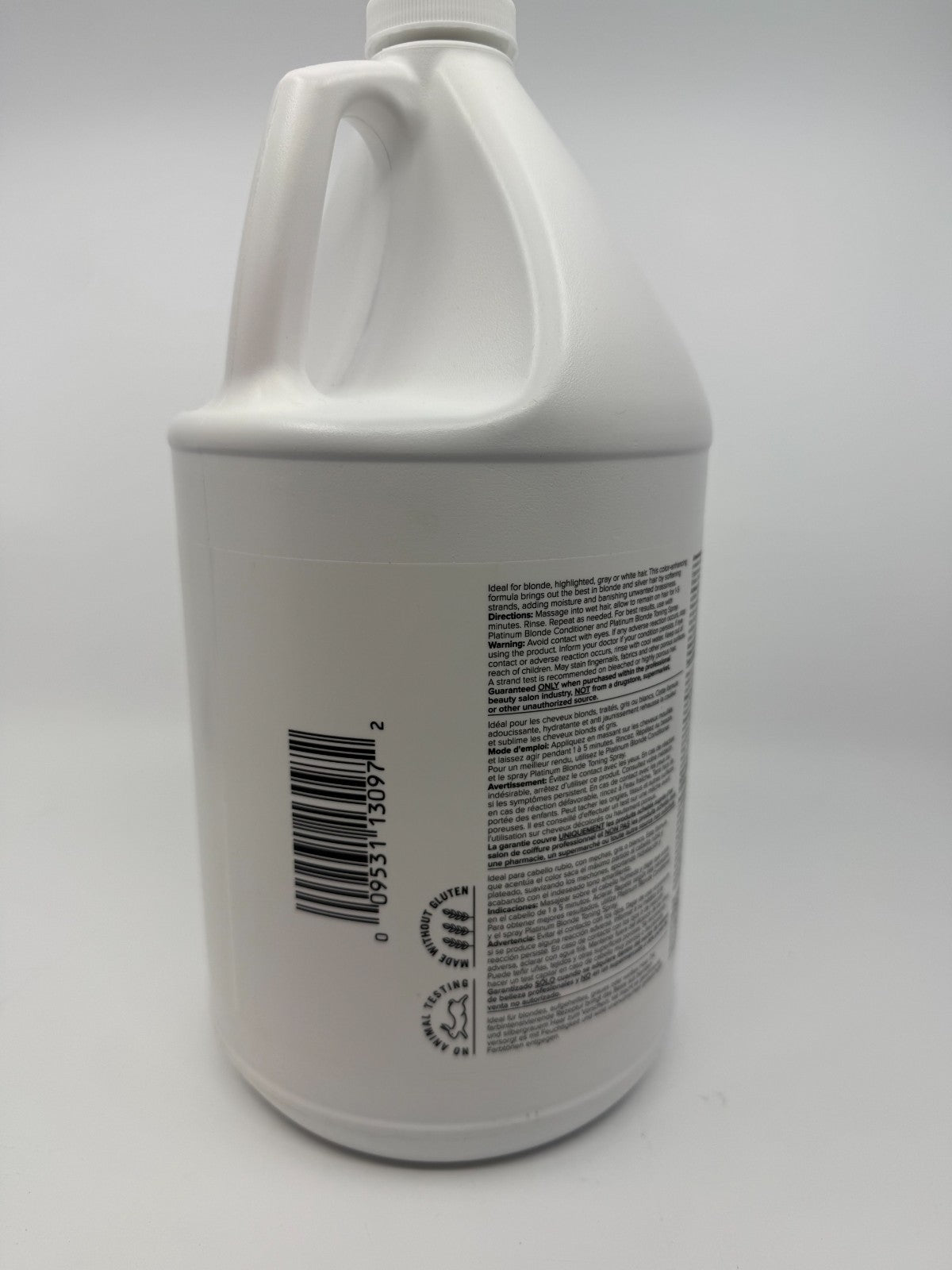 1 Gallon Blonde Hair Shampoo for Medium, Grey & Silver Hair - Refreshing Scent