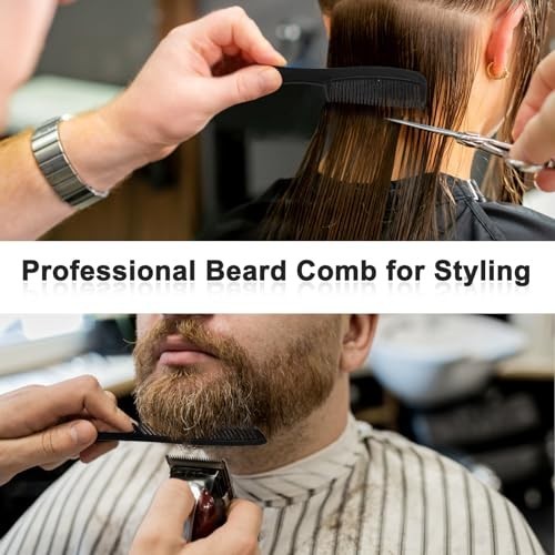 Bulk Black Hair Combs Pack of 300 - Wide Tooth Styling Combs for All Hair Types