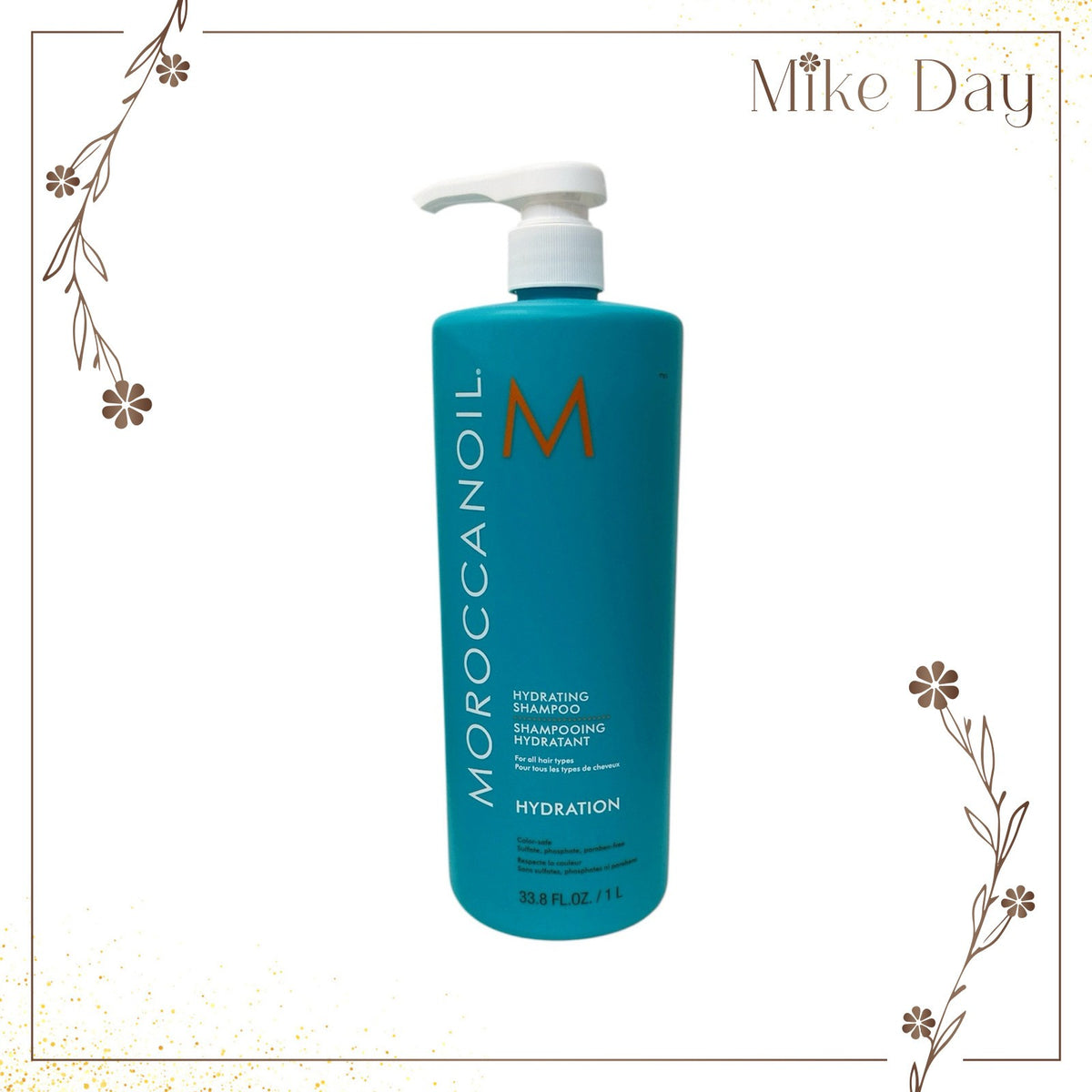 Hydrating Shampoo 1L for Moisturizing Hair - Moroccanoil