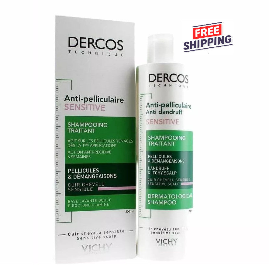 Anti-Dandruff Sensitive Scalp Shampoo 200ml - Nourishing & Soothing