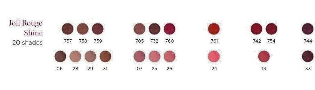 Clarins Joli Rouge Brillant Lipstick 0.1 Oz - Sheer Lip Color & Shine