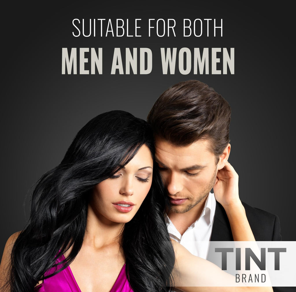Black Hair Powder Root Touch Up for Gray Hair Cover & Volume - Unisex