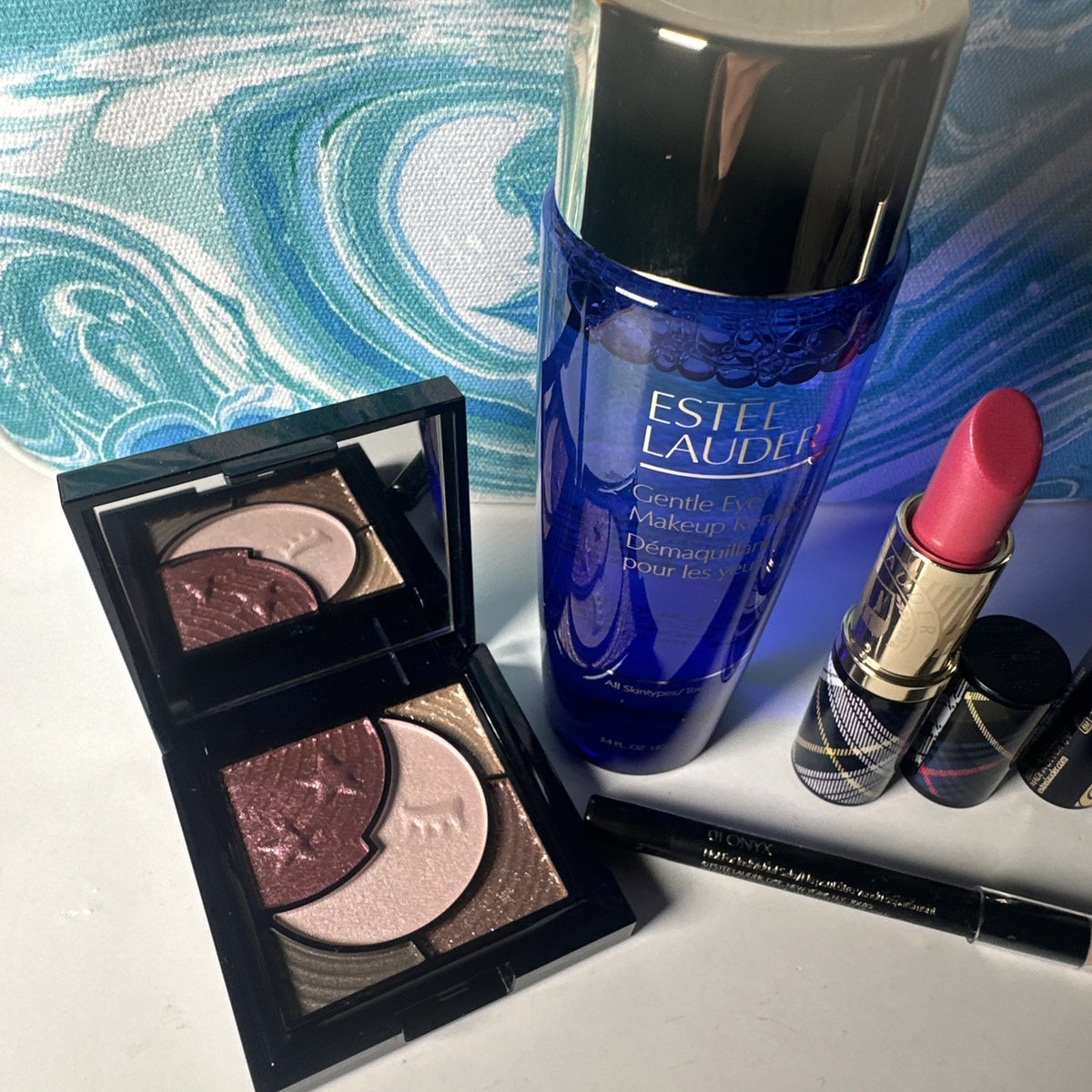 Estée Lauder 6-Piece Makeup Set: Mascara, Eyeshadow, Lipstick, Eye Remover & Pencil