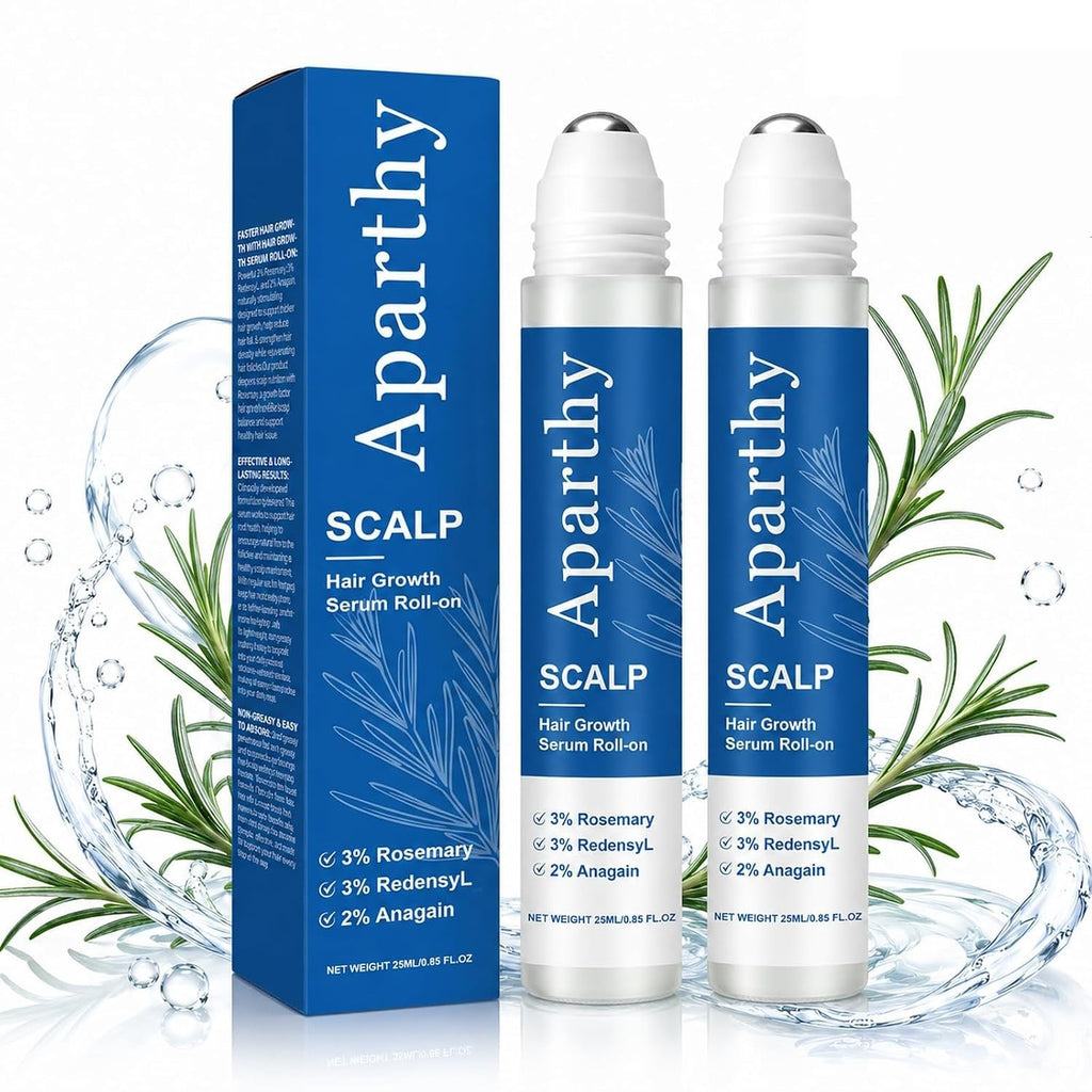Rosemary Hair Growth Serum Roll-On - 0.85 Fl Oz, Pack of 2